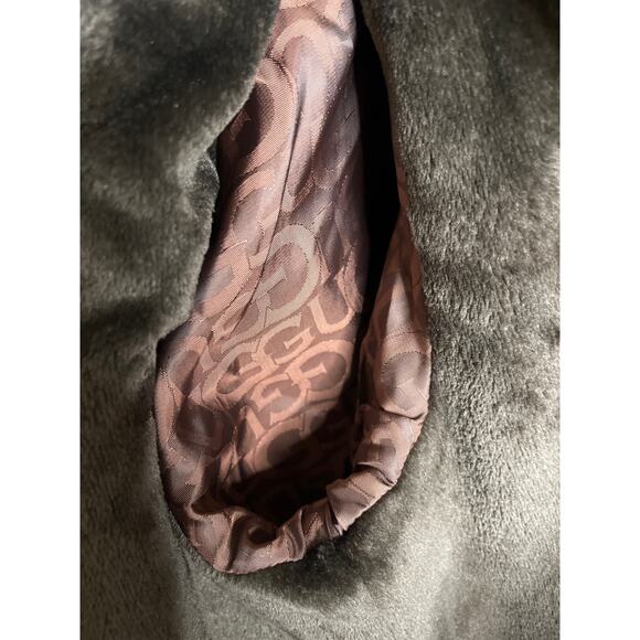 RARE BURGUNDY UGG COAT SIZE M - Picture 12 of 12